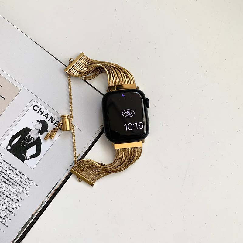Starlight Color Tassel Band for Apple Watch Series 8