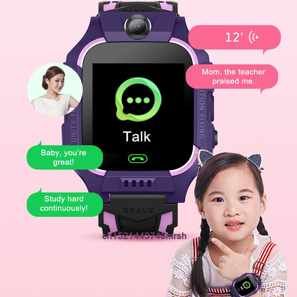 Children's Smartwatch with Camera and Location Tracking