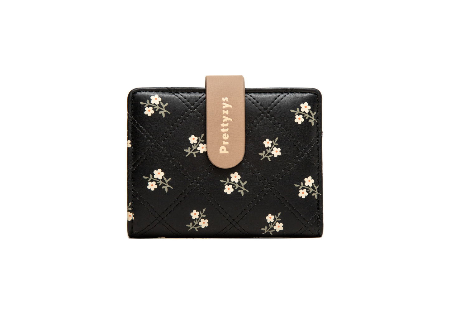 Women's Soft Printed Folding Wallet with Card Slots