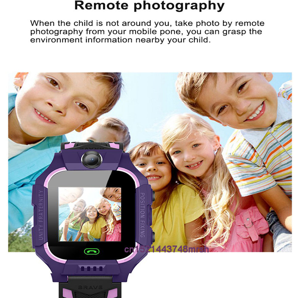 Children's Smartwatch with Camera and Location Tracking