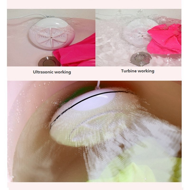 Portable Ultrasonic Folding Washing Machine