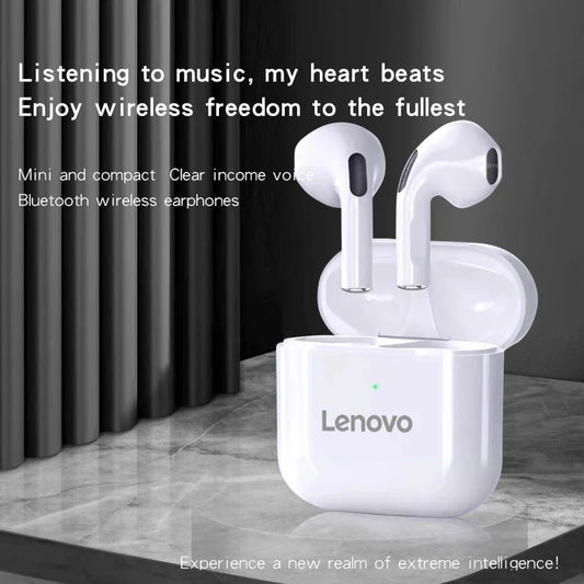 Original Lenovo Pro4 TWS Wireless Earphone Bluetooth Headset HiFi Noise Reduction Earbuds Waterproof Game Sports Mic Headphone