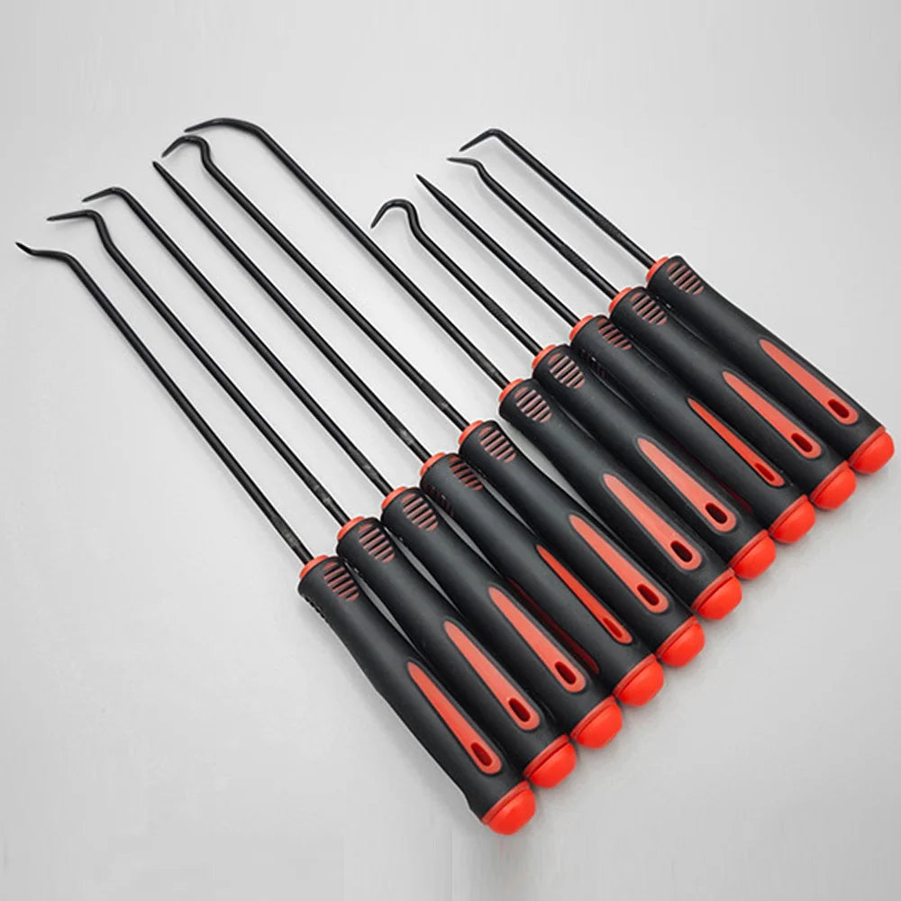 Precision Pick & Hook Set – Oil Seal, O-Ring & Gasket Remover Tool for Auto Repair (4/10 Piece)