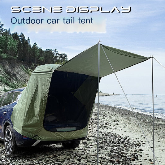 Car Rear Tent for Outdoor Camping and Picnics