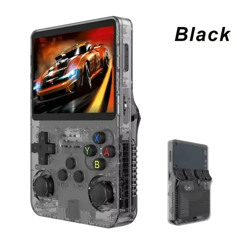 R36S Retro Handheld Video Game Console Linux System 3.5 Inch IPS Screen Portable Pocket Video Player R35S 128GB Games