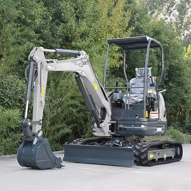 3-Ton Kubota Mini Digger – EPA Crawler Excavator with Side Swing Boom