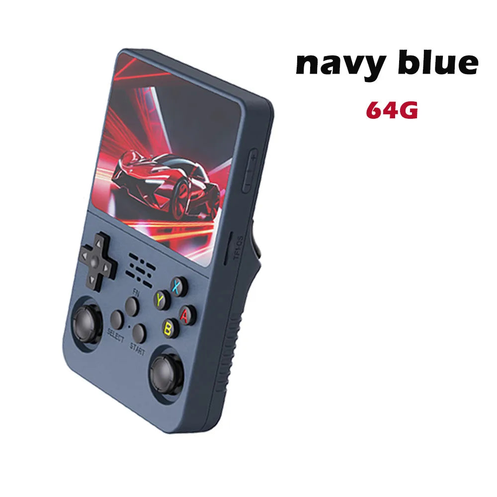 R36S Retro Handheld Video Game Console Linux System 3.5 Inch IPS Screen Portable Pocket Video Player R35S 128GB Games
