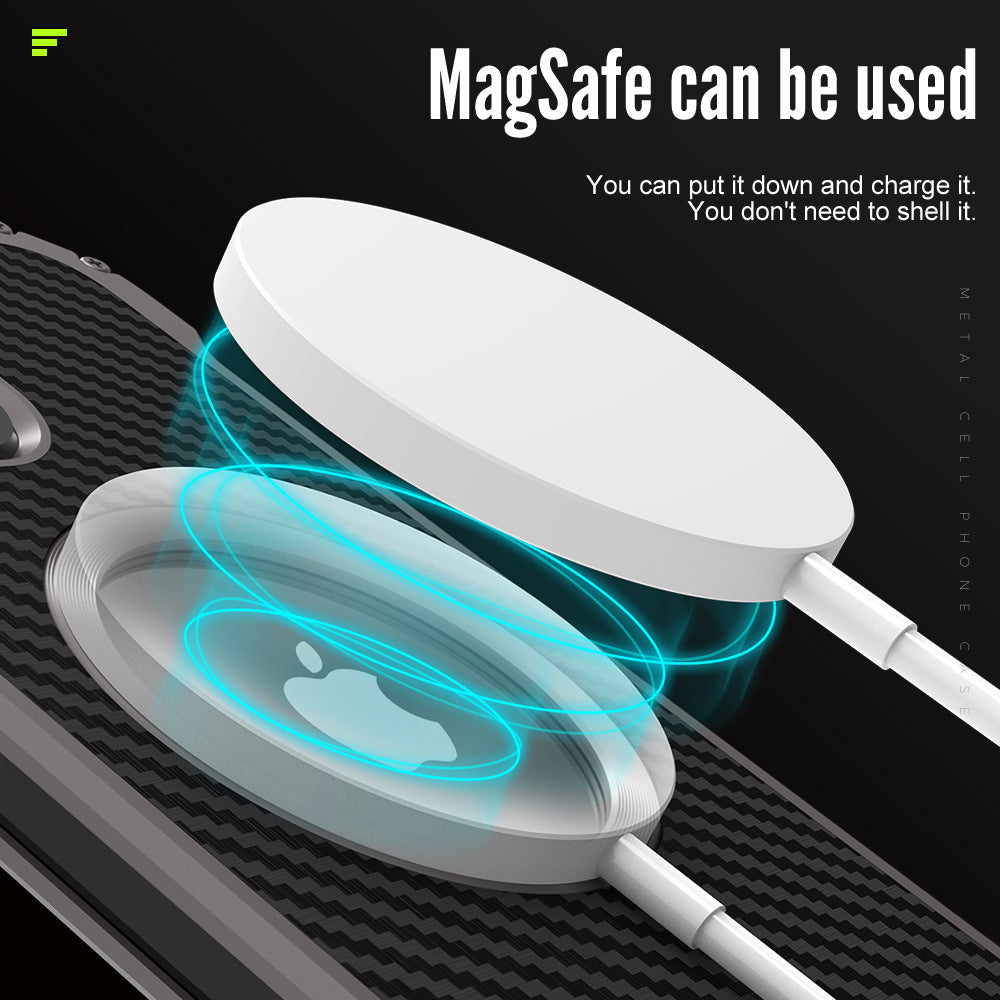 High-End Carbon Fiber Back Case for iPhone 13 Pro Max