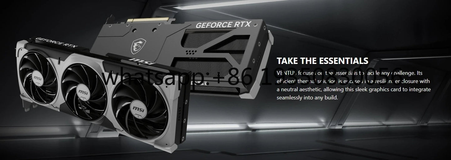 GeForce RTX 5070 Ti 12GB Gaming GPU – VENTUS 3X OC Desktop Graphics Card