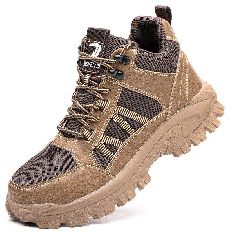Steel Toe Work Boots for Men and Women, Lightweight & Breathable