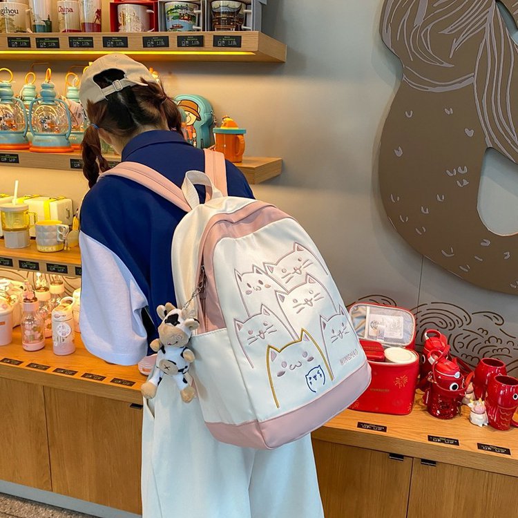 Cute Large Capacity Korean Style Backpack for Students