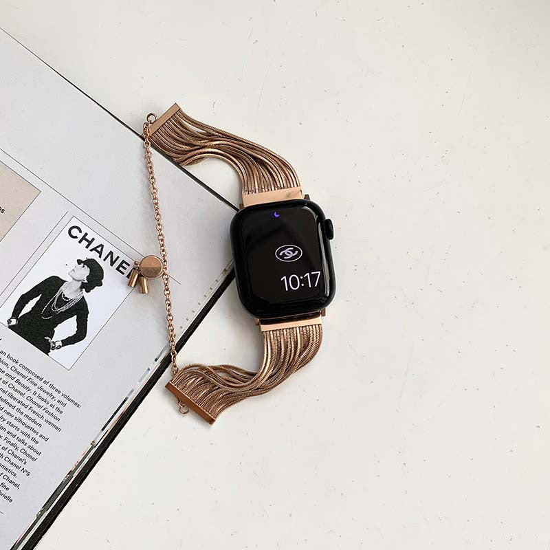 Starlight Color Tassel Band for Apple Watch Series 8