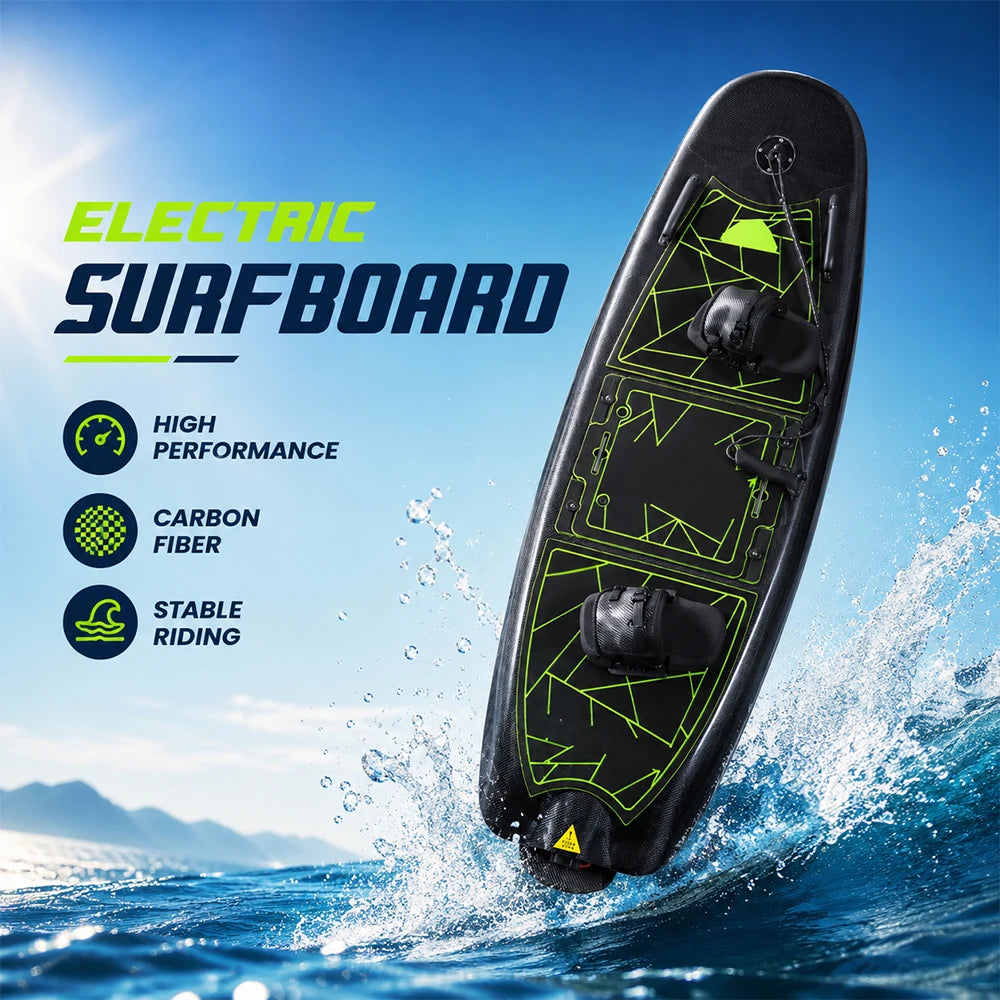 Luxury Electric Surfboard – Lightweight Jet Surf Board for Water Sports & Adventure