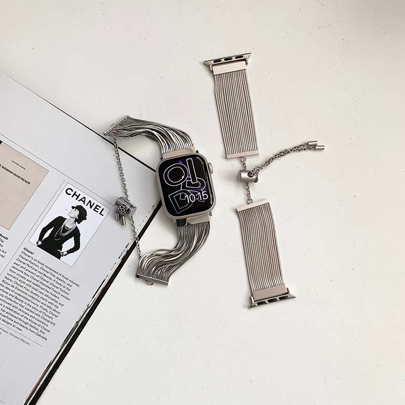 Starlight Color Tassel Band for Apple Watch Series 8