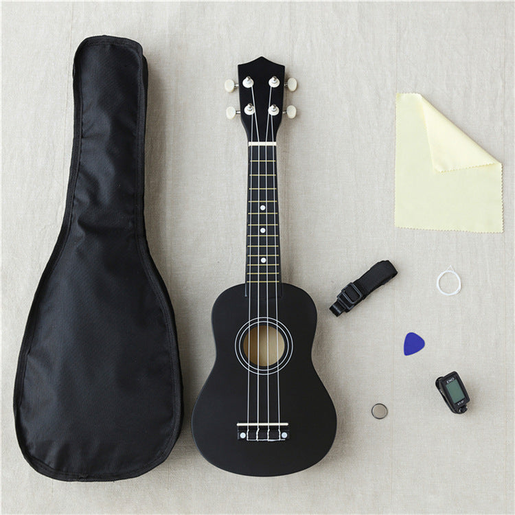 21-Inch Wooden Ukulele, Acoustic Instrument