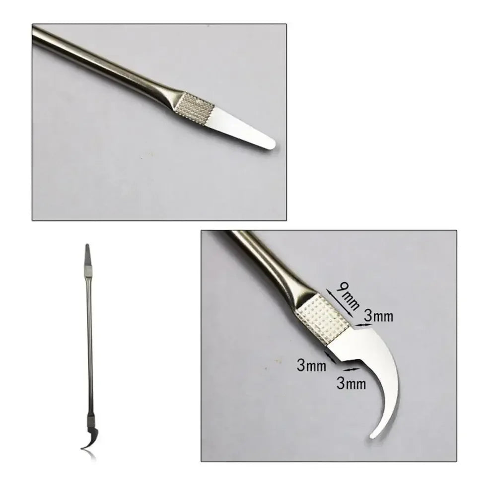 8pcs CPU IC Glue Remover C Chip Repair Phone Repair Tool Thin Blades Piratical Repair Hand Tool For Mobile Phone Computer