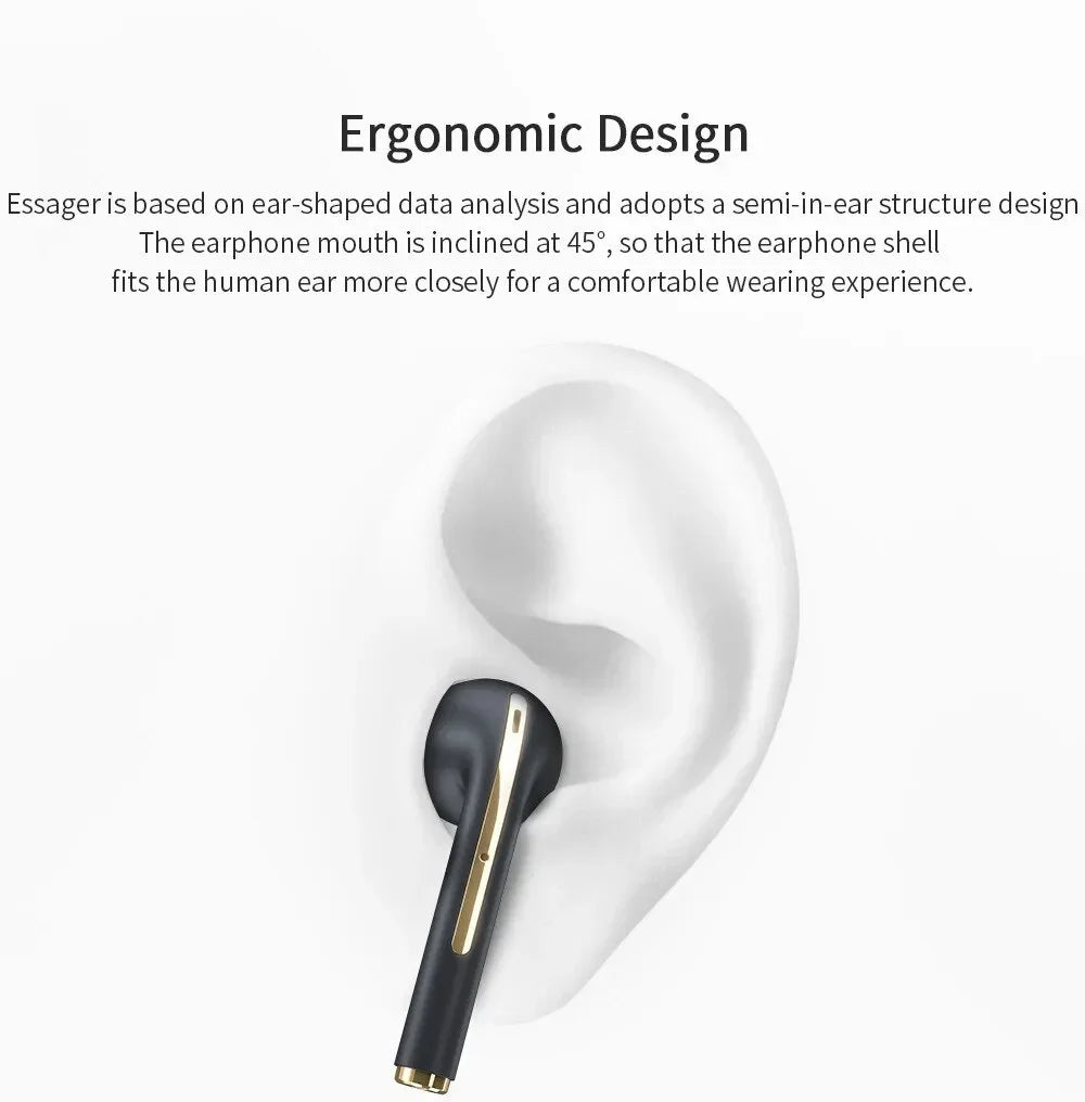 Original XGSHOW J18 TWS Wireless Earphones Bluetooth Ture Sport Headphones HiFI Stereo Game Waterproof Headset With Mic