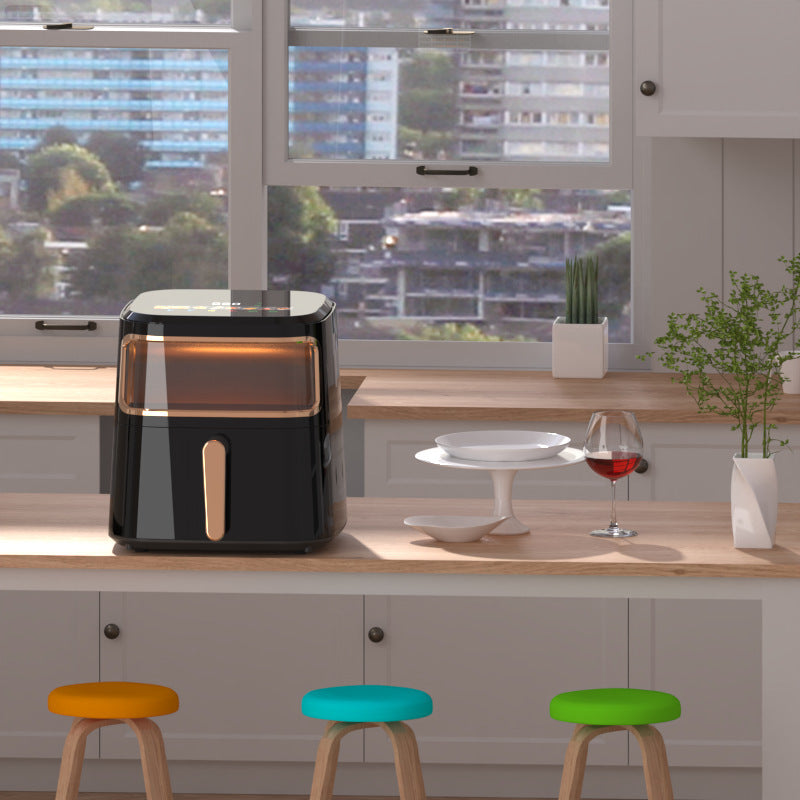 Smart Visual Air Fryer with Multi-Function Oven