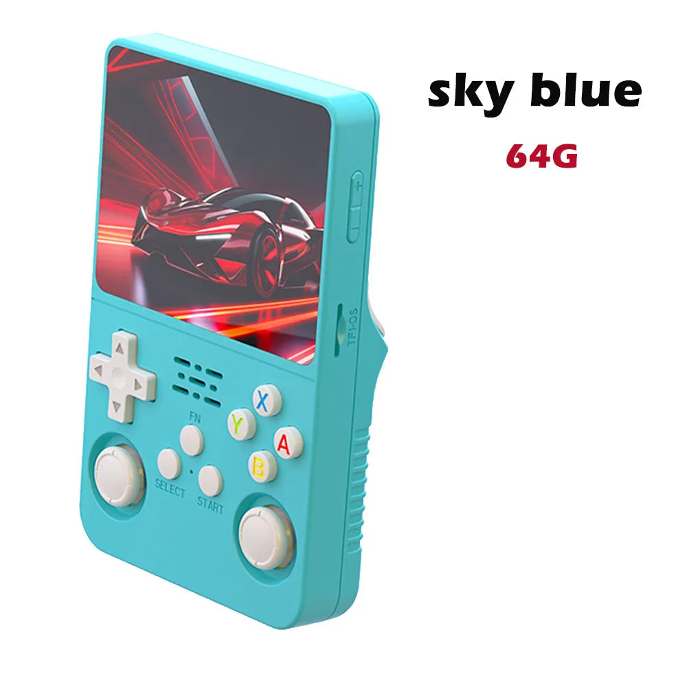 R36S Retro Handheld Video Game Console Linux System 3.5 Inch IPS Screen Portable Pocket Video Player R35S 128GB Games