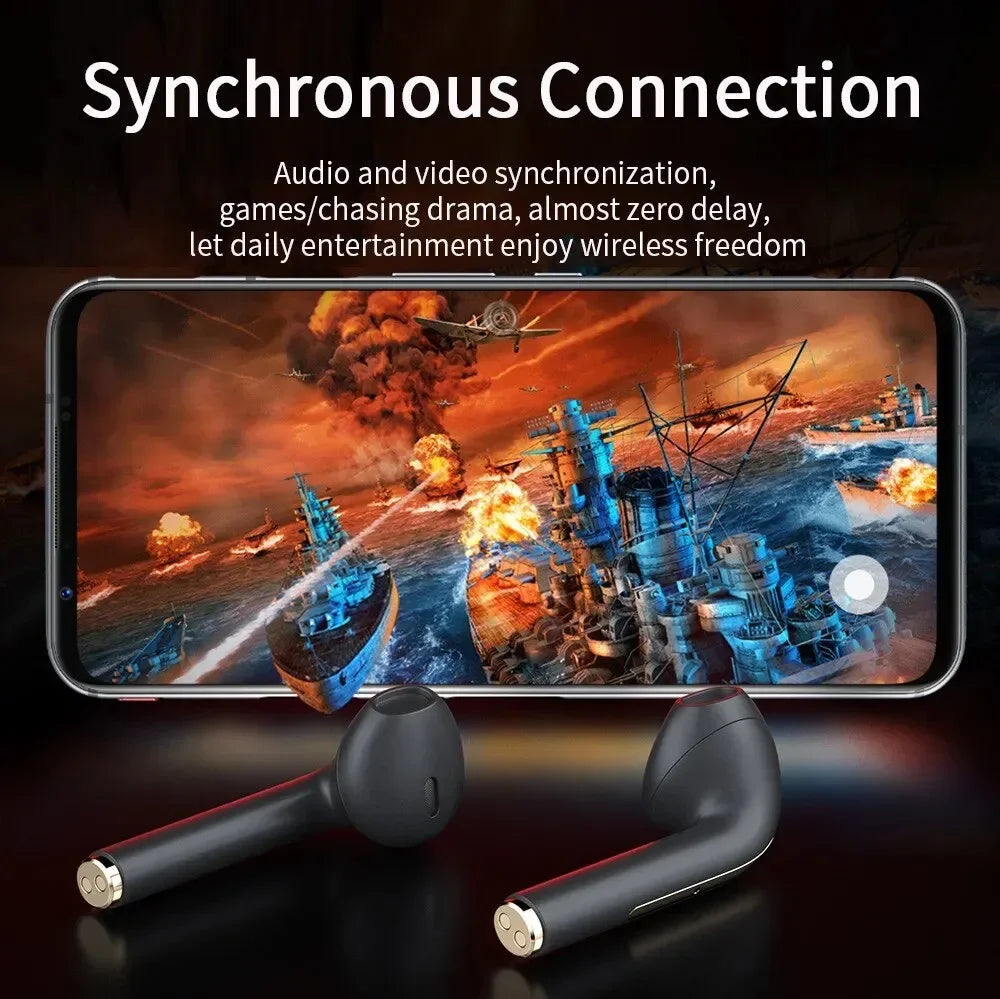 Original XGSHOW J18 TWS Wireless Earphones Bluetooth Ture Sport Headphones HiFI Stereo Game Waterproof Headset With Mic