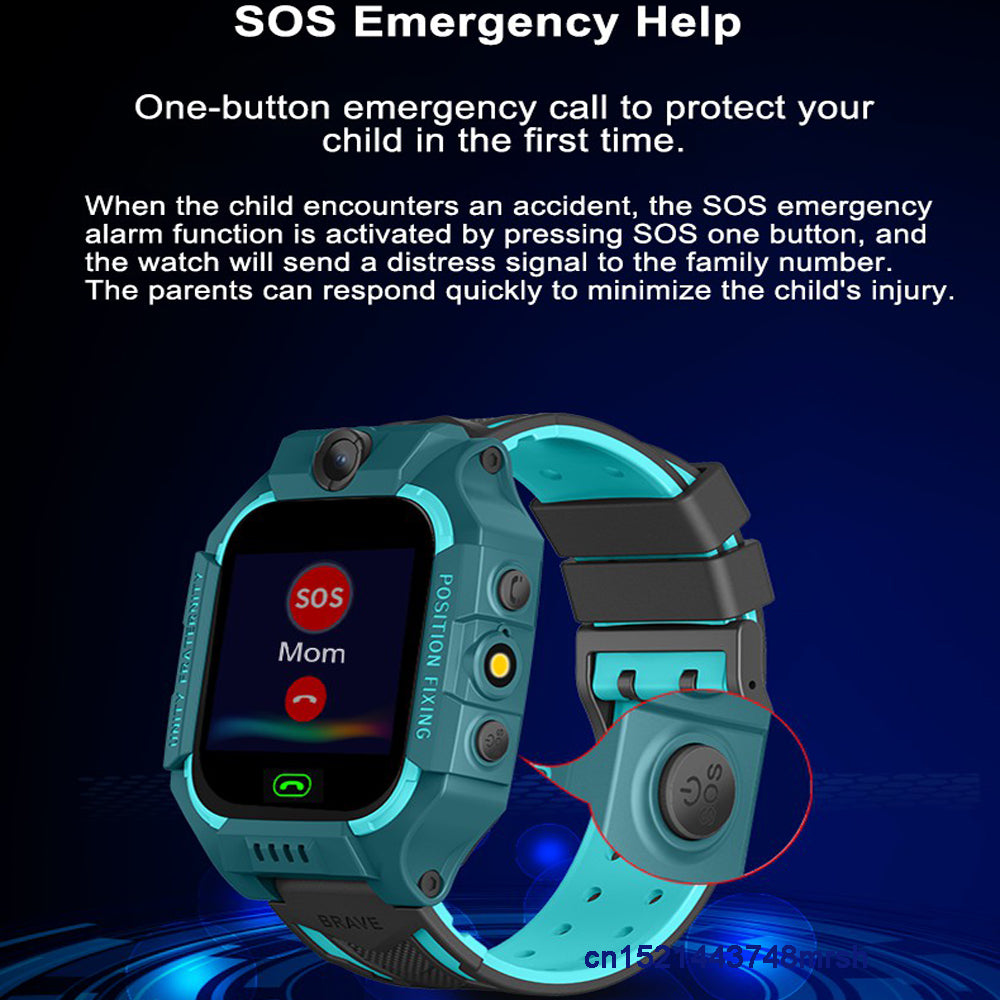 Children's Smartwatch with Camera and Location Tracking