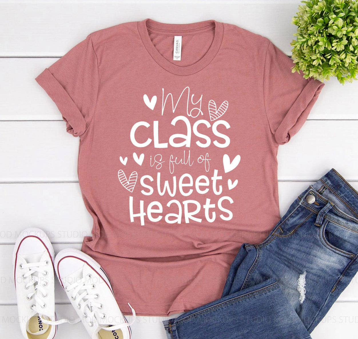 My Class Is Full Of Sweet Hearts T-shirt